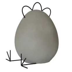 DBKD Heavy Hen easter decoration concrete, large Grey New