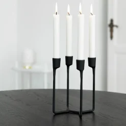 Normann Copenhagen Heima candleholder, Black Discount