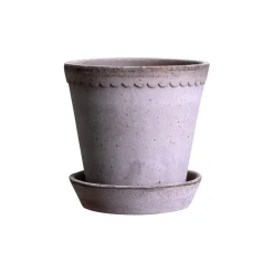 Bergs Potter Helena flower pot Ø10 cm, Grey Sale