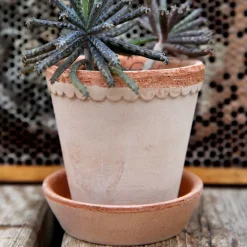 Bergs Potter Helena flower pot Ø10 cm, Pink Hot