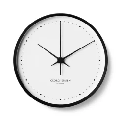 Georg Jensen Henning koppel wall clock Ø 30 cm, -white Black Best