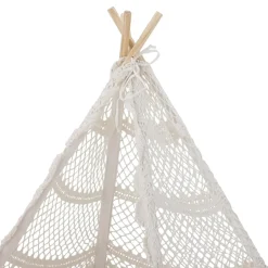 Bloomingville Herle play tent 100 cm, Nature White Hot