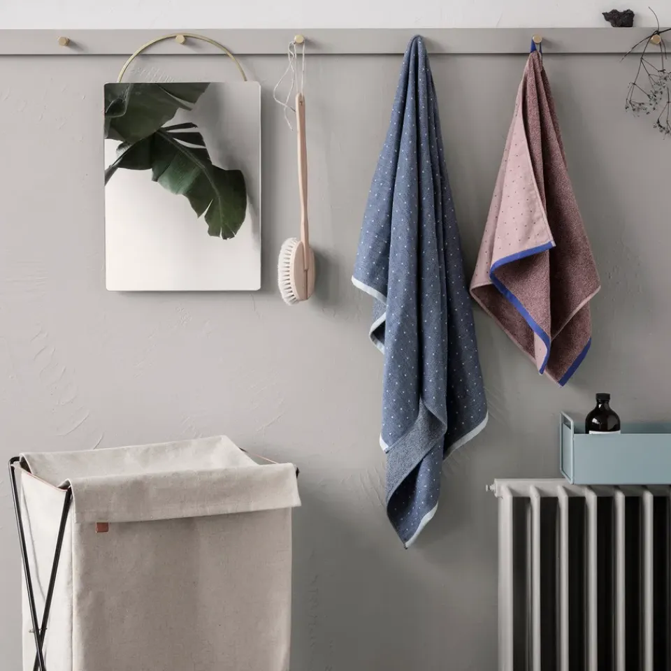 Ferm Living Herman laundry basket, Black Beige New