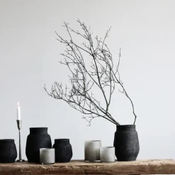 Tell Me More Hero flower pot S Ø12 cm, Black Best