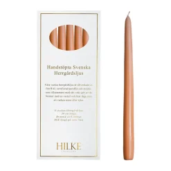 Hilke Collection Herrgårdsljus candles 30 cm 6-pack , Apricot Orange Outlet