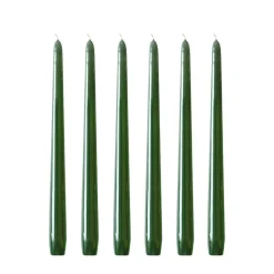 Hilke Collection Herrgårdsljus candles 30 cm 6-pack , Dark Green Online