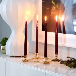 Hilke Collection Herrgårdsljus candles 30 cm 6-pack , Wine glossy Red Best