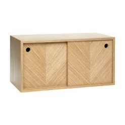 Hübsch Herringbone shelf, Oak Beige Sale