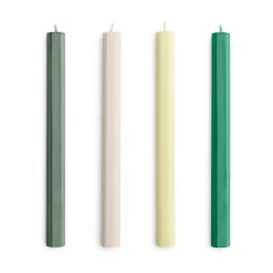 HAY Hexagon Candle light mix 4-pack, s-whites Green New