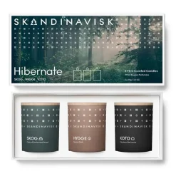 Skandinavisk Hibernation scented gift set mini, 3 pieces GreyGreenWhite Discount
