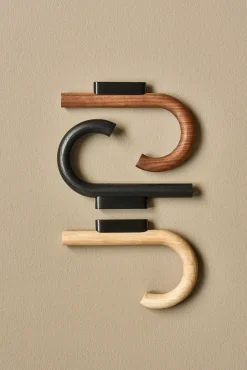 Gejst Hook hook 19 cm, Oak-black Brown Sale