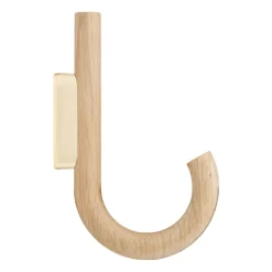 Gejst Hook hook 19 cm, Oak-brass Brown Hot