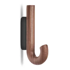 Gejst Hook hook mini 13.3 cm, Walnut-black BrownBlack Hot