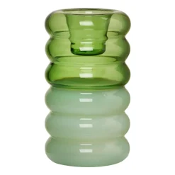 Design Letters Hoop candle sticks Ø3.5x9 cm, -milky Green Sale