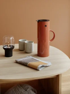 Stelton Hoop hurricane lantern Ø10 cm, Black BlackTransparent Outlet