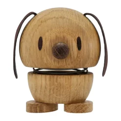 Hoptimist Dog S figure, Oak Brown Clearance