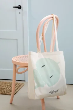 Hoptimist shopper tote bag, Blue Outlet