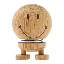 Hoptimist Smiley S figure, Raw oak Brown Hot