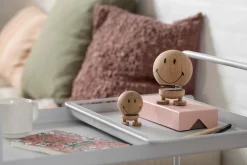 Hoptimist Smiley S figure, Raw oak Brown Hot