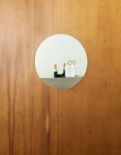 Normann Copenhagen Horizon mirror round, Stainless steel Silver-coloured Best