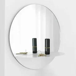 Normann Copenhagen Horizon mirror round, White New