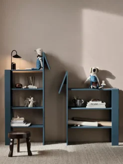 Ferm Living Horse bookshelf 91x111 cm, Dark Blue Online