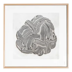 Fine Little Day Hoshino poster, 50x50 cm BlackWhite