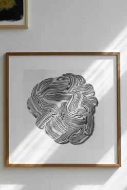 Fine Little Day Hoshino poster, 50x50 cm BlackWhite
