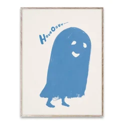 Paper Collective HouoOouu blue poster, 30x40 cm BlueWhite Best