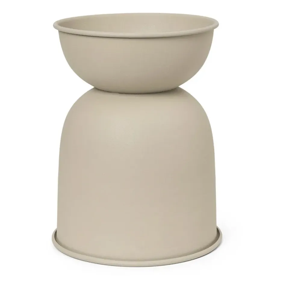 Ferm Living Hourglass flower pot extra small Ø21 cm, Cashmere Beige Discount