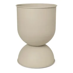 Ferm Living Hourglass flower pot medium Ø40 cm, Cashmere Beige