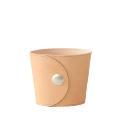 A2 Hug flower pot, Light , h.15 cm Ø18 cm Brown New