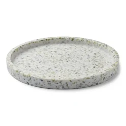Humdakin Terrazzo rund tray Ø20 cm, Green-white GreenWhite