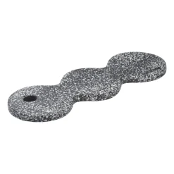 Humdakin Terrazzo tray 40 cm, Black Clearance