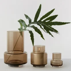 Ro Collection Hurricane tea light no. 25, sepia Brown Sale
