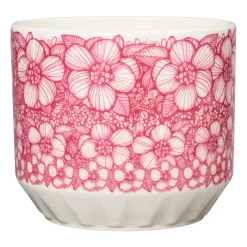 Arabia Huvila flower pot, Ø12 cm Pink Outlet