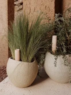 Audo Copenhagen Hydrous watering globe 2-pack, 26 cm Beige New