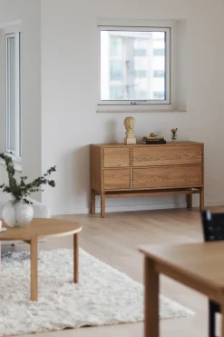 1898 Hylte side table 115.5x73 cm, Oak Beige Best