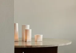 Audo Copenhagen Ignus LED candle 8 cm, Ivory BeigeWhite
