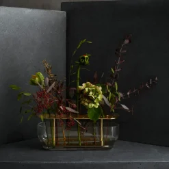 Fritz Hansen Ikebana vase, Long Gold-coloured Best