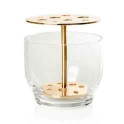 Fritz Hansen Ikebana vase, Small Gold-coloured Hot