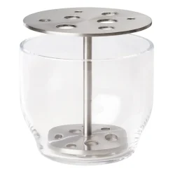Fritz Hansen Ikebana vase stainless steel, Small Silver-coloured Outlet