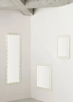 Normann Copenhagen Illu mirror 80x80 cm, White Sale