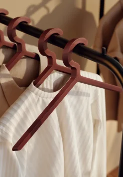Woud Illusion hanger, 3-pack, Deep Red Hot
