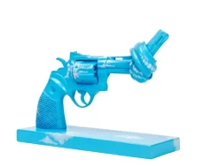 Non Violence Imagine decoration 30 cm, Blue-white BlueWhite Outlet