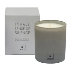 Himla Inhale scented candle 230 g, Sense of silence Grey Best