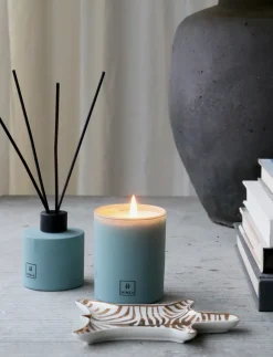 Himla Inhale scented candle 230 g, Ocean breeze Blue Sale