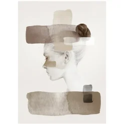 Anna Bülow Inside Out Autumn poster, 50x70 cm Brown Best