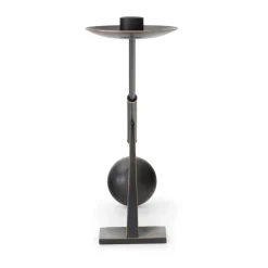 Audo Copenhagen Interconnect candlestick 42,5 cm, Bronzed brass Gold-coloured Sale