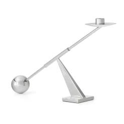 Audo Copenhagen Interconnect candlestick 42,5 cm, Stainless steel Silver-coloured Sale